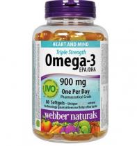Webber Naturals Omega-3 EPA/DNA 900 mg 200 softgels
