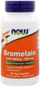 Now Foods Bromelain 500 mg 60 vcaps