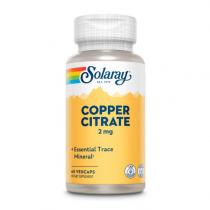 Solaray Copper Citrate 2 mg 60 vcaps