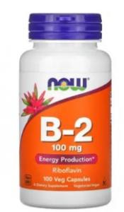 Now Foods B-2 100 mcg 100 капс