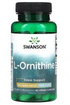 Swanson L-Ornithine 500 mg 60 vcaps