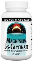 Source Naturals Magnesium Bis-Glycinate 60 tab