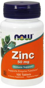 Now Foods Zinc 50мг 100 табл