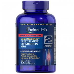 Puritan's Pride Glucosamine Chondroitin MSM Triple Strength 90 таб
