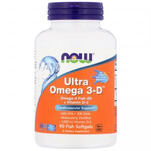 Now Foods Ultra Omega 3-D 90 softgels