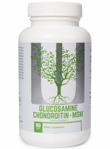 Universal Nutrition Naturals Glucosamine and CHONDROITIN MSM 90 таб