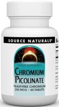 Source Naturals Chromium Picolinate 60 tab